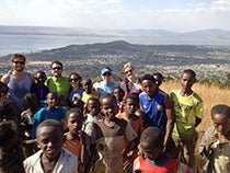 UCLA Anderson students in Africa