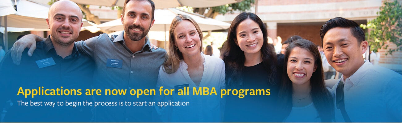 Applications are now open for all MBA programs
