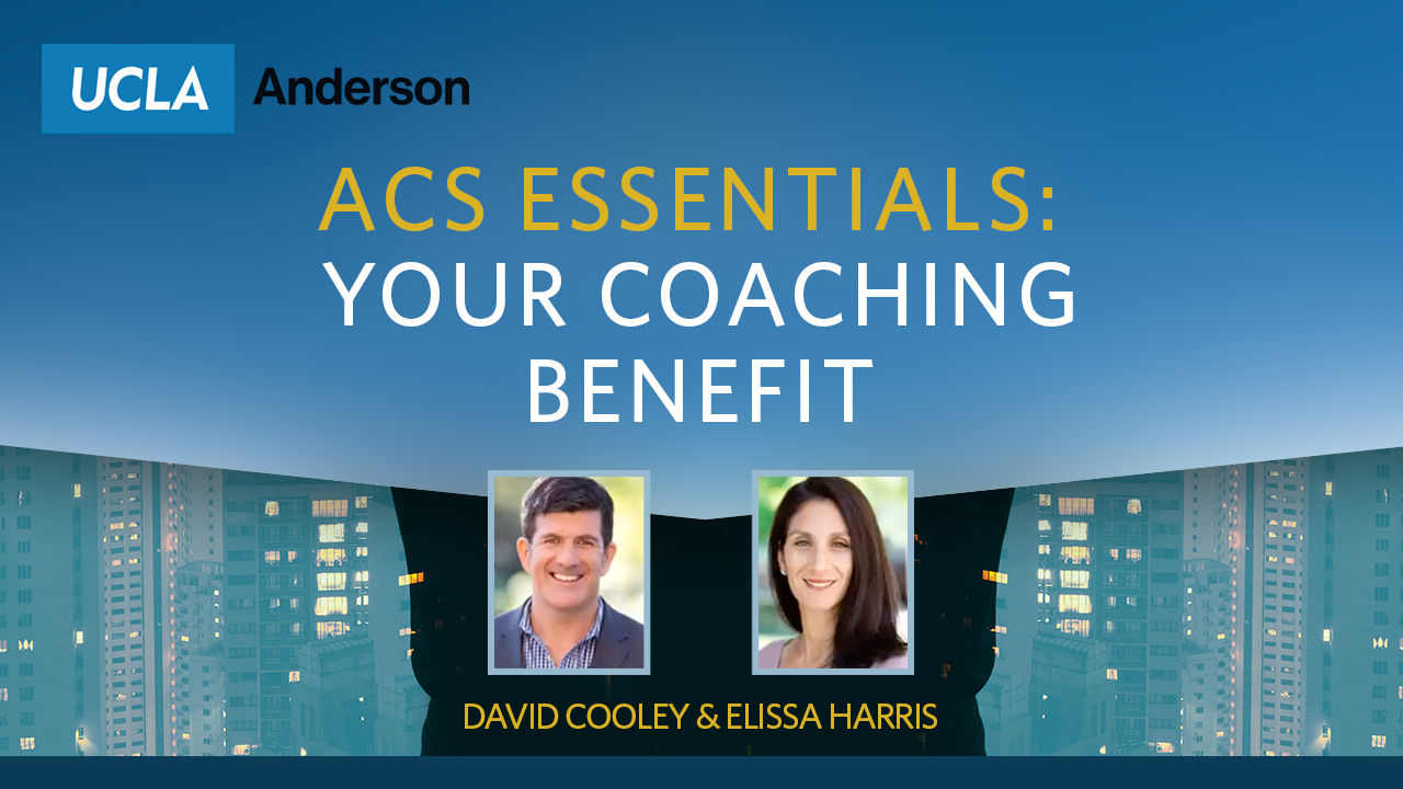 ACS Essentials: Your Coaching Benefit