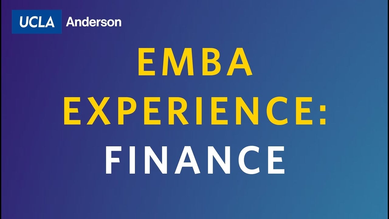 Watch Emba Experience: Finance video