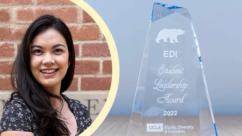 UCLA Anderson FEMBA Carolanne Link (’23) is recognized for her EDI leadership