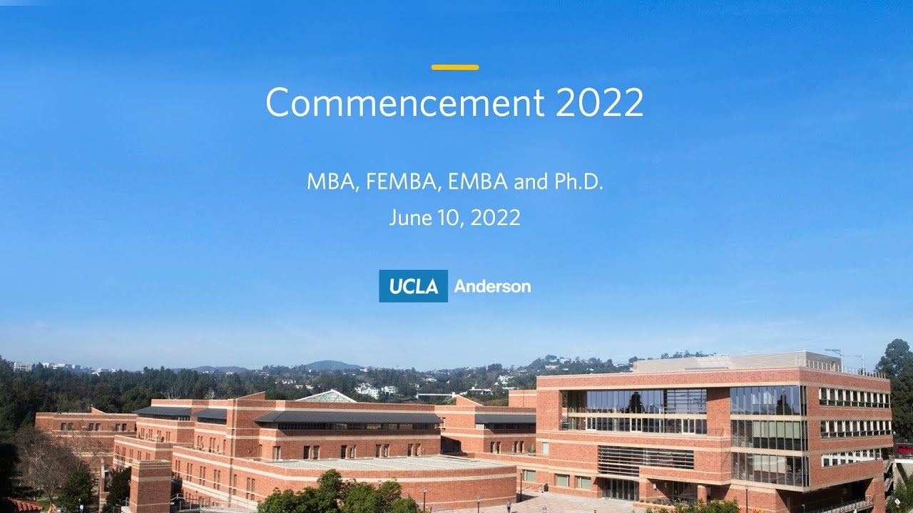 2022 MBA, FEMBA, EMBA, PhD Commencement