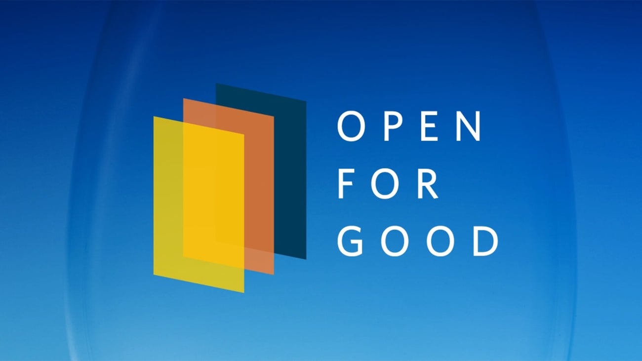 Engage with our Open For Good Project