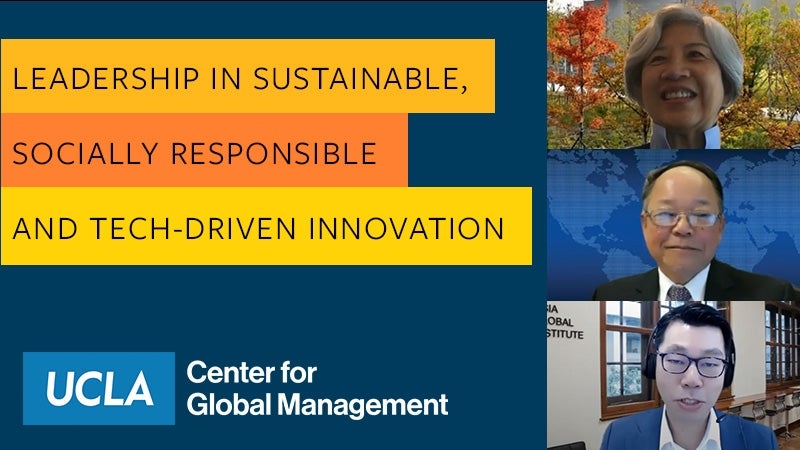 Leadership in sustainable, socially responsible and tech driven innovation