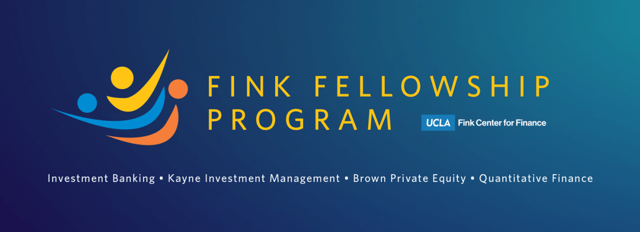 banner for fink fellows
