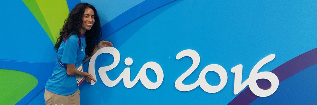 Alumnae Mariana Behr Andrade at Rio 2016 olympics