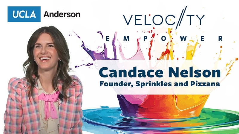 Velocity 2024 Keynote Speaker Candace Nelson, Founder, Sprinkles and Pizzana