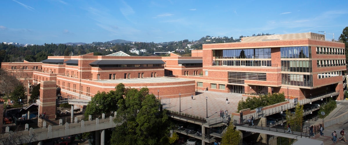 UCLA Anderson buildings panoramic