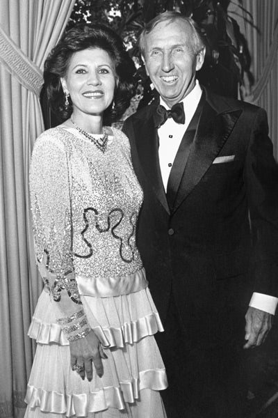 Black and white photo of John and Marion Anderson